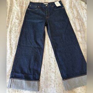 Madewell Fair Trade Low Slung Baggy Jeans NWT size 29